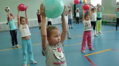 Спортивные занятия для детей в частном детском саду «Подсолнух»