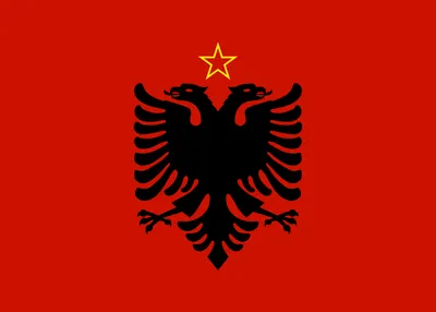 Файл:Flag of Albania (1946–1992).svg — Википедия
