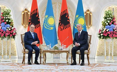 Глава государства провел переговоры с Президентом Албании — Официальный  сайт Президента Республики Казахстан