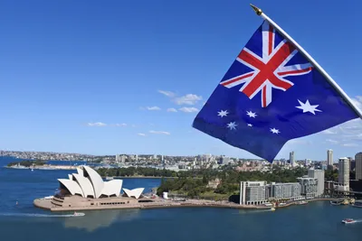 Значок. Флаг Австралии / Australia - купить с доставкой по выгодным ценам в  интернет-магазине OZON (251886605)