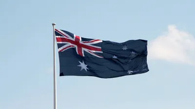 Попсокет с картинкой «Флаг Австралии 2» — купить аксессуары для телефонов с  печатью Case Place