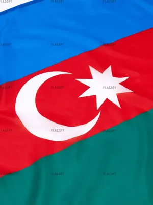 Флаг Азербайджана большой размер 90 на 145 см с карманом для флагштока,  Азербайджанской Республики - купить Флаг по выгодной цене в  интернет-магазине OZON (904434243)