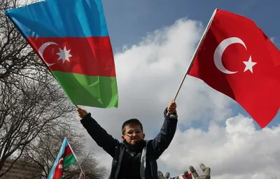 Футболка мужская Флаг Азербайджана купить в интернет-магазине ЯркоПринт