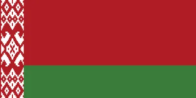 Векторный флаг Беларуси (Белоруссии) в форматах cmx и eps — 