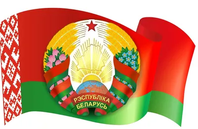 4420 Фигурная форма государственный флаг и государственный герб Республики  Беларусь (3572) купить в Минске, цена