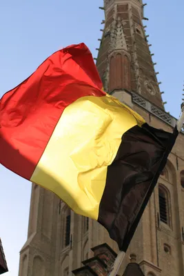Флаг Бельгии и Полюс 3D Модель $7 - .fbx .obj .unknown .c4d - Free3D