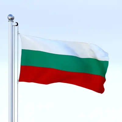 Наклейка "Флаг Болгарии"