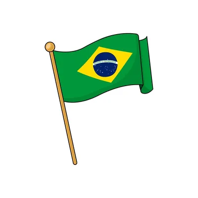 Десантник Флаг Бразилии Brazil