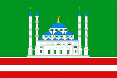 Файл:Flag of Chechen Republic before  — Википедия