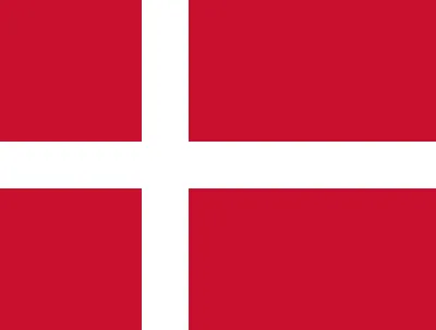 Заверните! Флаг Дании на стену большой 82,5х135 флаги стран мира