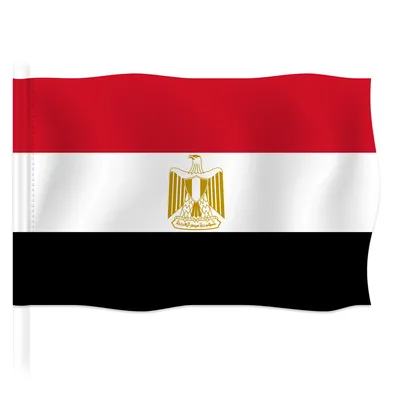 Флаг Египта размер 1 х 2 метра. (id 15215355) купить в Казахстане, цена на  