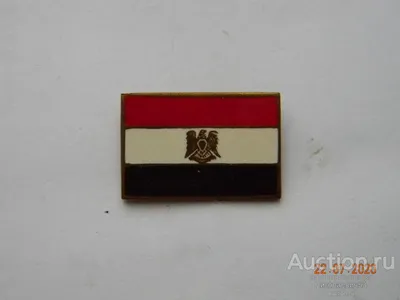 ᐉ Часы настенные флаг Египта (3735)