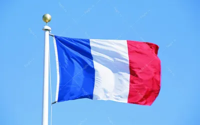 Виниловая наклейка "Флаг Франции"