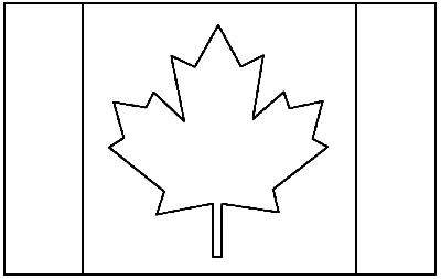 Флаг Канады на темном фоне, крупный план. :: Стоковая фотография ::  Pixel-Shot Studio