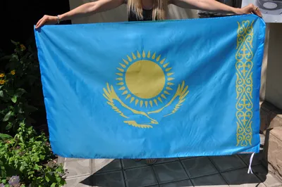 Настольный флаг Казахстана 0040 - купить в Баку. Цена, обзор, отзывы,  продажа