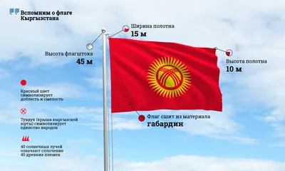 Флаг Киргизии, ничего не напоминает? | Пикабу