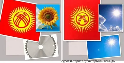 Чтобы не было сравнения с подсолнухом". Жапаров поддержал идею изменения  лучей на флаге Кыргызстана | 