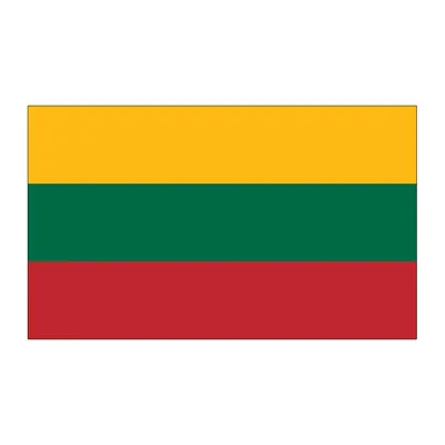 Флаг - Литвы, 100 % полиэстер, 150 x 90 см | 