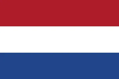 Флаги-наклейки: Нидерланды, 24 x 38 мм - упаковка 6 штук