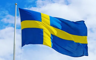Флаг Швеции (Трафарет для 3D-ручки)