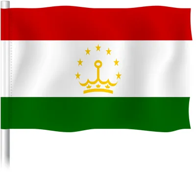 Файл:Flag of Tajikistan (1991–1992).svg — Википедия