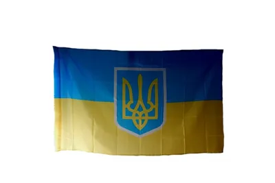 Флаг Украины с габардина (90*135) - ПРАПОРЕЦЬ
