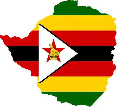 ᐉ Часы настенные флаг Зимбабве (3825)