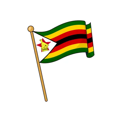 Флаг.ру: Печатный герб Зимбабве | 35x45