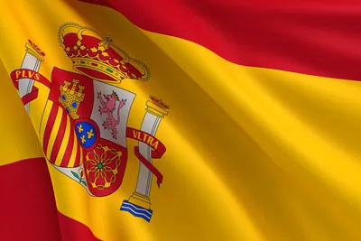 Купить флаг Испании – изготовление флагов - Флагшток Сервис