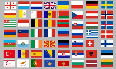 Флаги европейских стран картинки