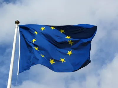 Флаг Евросоюза 45*30 см купить ОПТОМ - Склад Мастер Опта 7 км