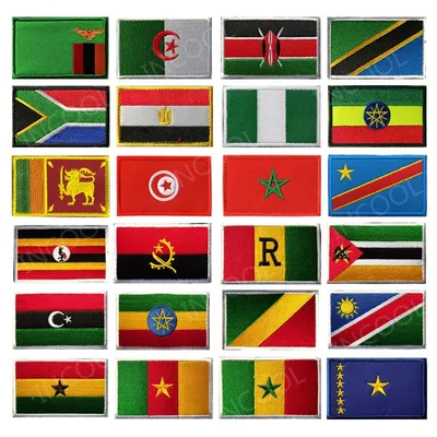 3D флаг Африки, Египет, Кения, Алжир, Нигерия, Ангола, Тунис, Марокко,  Судан, Мальта, Намибия, Гана, Мозамбикские флаги, вышитые нашивки |  AliExpress