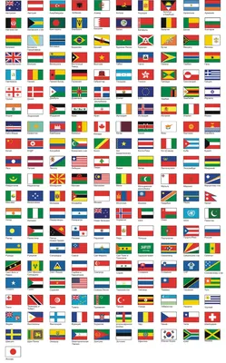 Флаги стран Северная Америка - Трехчастные карточки Монтессори купить и  скачать
