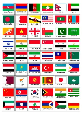 Флаги стран мира (id 7612571), заказать в Казахстане, цена на 