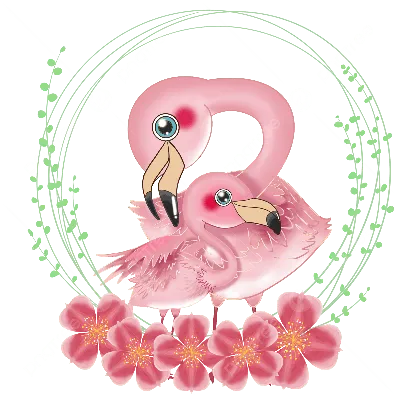 Ваза для цветов Декостек Фламинго купить в интернет-магазине Доминго