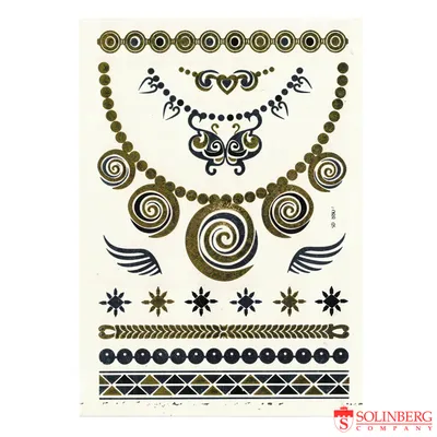 Флеш тату (Metallic Flash Tattoo Sd8807)