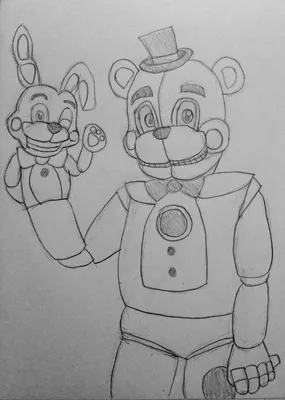 Мои рисунки и срисовки ФНАФ | }FNAF{ [RUS] Amino