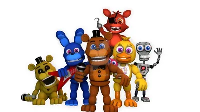 Купить Милые Fnaf Nightmare Five Nights At Freddy's Sister Location  Fredbear термонаклейки для одежды, футболка, сумка, теплопередающие  наклейки, железные нашивки | Joom