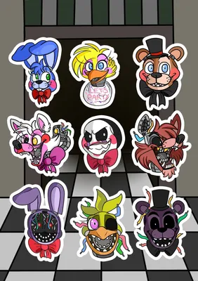 Все-все-все персонажи ФНАФа. | Wiki | FNaF Amino [RUS] Amino