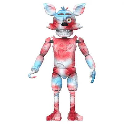 Action Figure 5": FNAF TieDye- Foxy - 