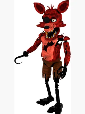 Фокси подвижная фигурка ФНАФ (Foxy FNAF) Central Place 86260765 купить в  интернет-магазине Wildberries