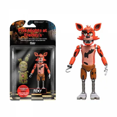 Action Figure "Фокси" ФНАФ/FNAF (аниматроник Фокси) 5 ночей с Фредди Five  Nights at Freddy's 16642595 купить в интернет-магазине Wildberries