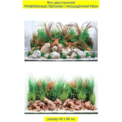 Купить Фон для аквариума Hobby Planted River/Green Rocks - в Интернет  зоомагазине 