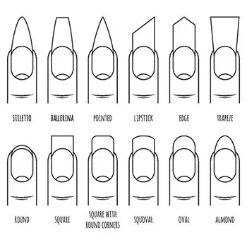Популярные формы ногтей для маникюра 2024 — как выбрать подходящую