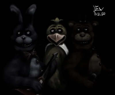 Мягкая игрушка Пять ночей у Фредди Аниматроник ФНАФ FNAF Фредди Дредбир