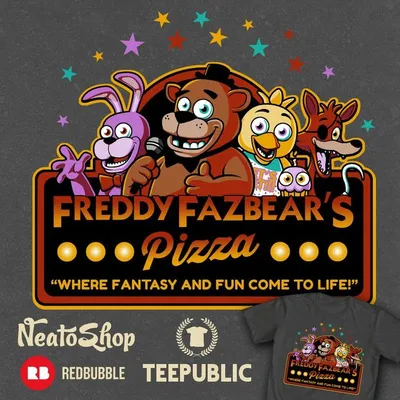 The actual poster for Freddy Fazbear's Pizza | Fnaf, Fnaf crafts, Freddy