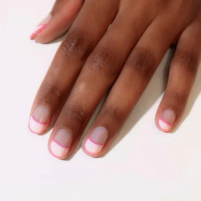 40 Stylish French Tip Nails for Any Nail Shape : Square White French Tip  Nails I Take You | Wedding Readings | Wedding Ideas | Wedding Dresses |  Wedding Theme