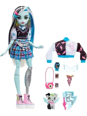 Купить кукла Monster High Фрэнки Штейн из серии Шапито CHY01 CHX98, цены на  Мегамаркет