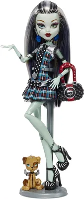 Купить кукла Monster High Фрэнки Штейн - Группа поддержки BDF08, цены на  Мегамаркет