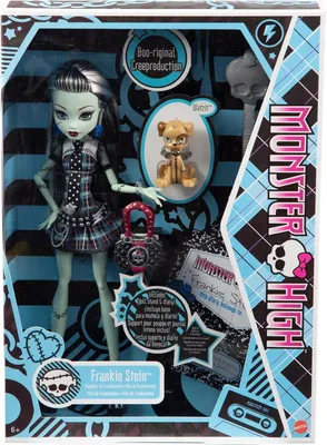 Кукла Mattel Monster High Straszysecrets - Фрэнки Штейн - Кукла с  аксессуарами Монстр Хай HNF75 купить в Москве | Доставка по России.